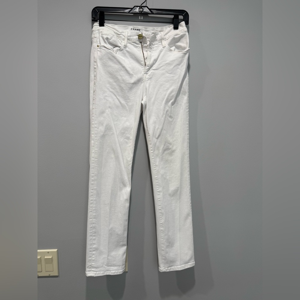 Frame Le high  Straight-Leg Jeans